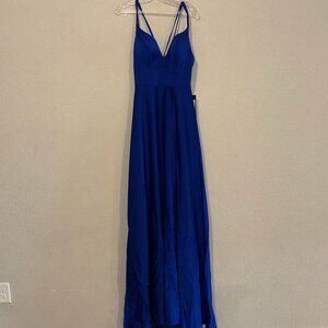 Gala Divine Royal Blue strappy dress